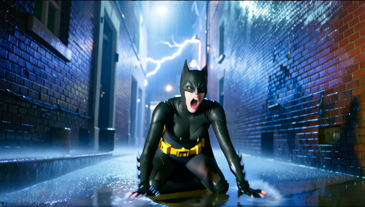 catwoman - DESPAIR - Cinematic low-angle shot